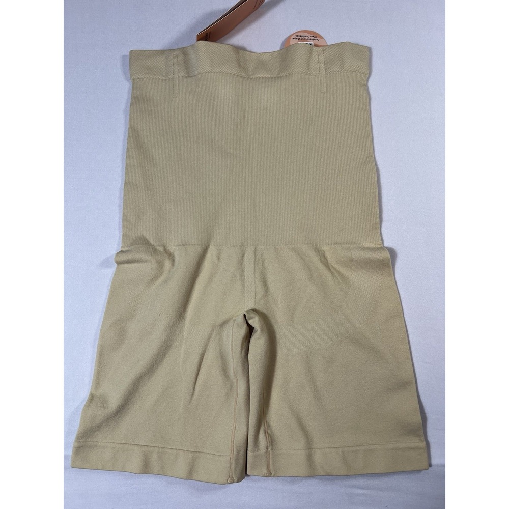 Shapermint Every Day High-Waisted Shaper Shorts Tummy Control XL/2XL Nude - Picture 5 of 9